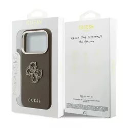 iPhone 17 Pro | Coque GUESS FW avec Logo 4G en Résine