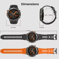 Montre Connectée BLAVEC Predator GPS | Ecran AMOLED 1,43''