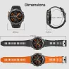 Montre Connectée BLAVEC Predator GPS | Ecran AMOLED 1,43''