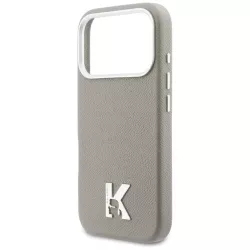 iPhone 17 Pro – Coque MagSafe LAGERFELD Karl Head Logo Metal