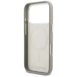 iPhone 17 Pro – Coque MagSafe LAGERFELD Karl Head Logo Metal
