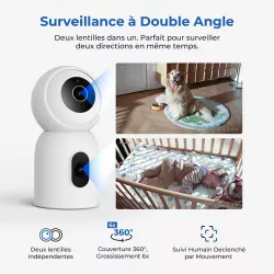 Caméra WiFi IMILAB C30 Dual 3K+3K