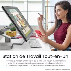 Moniteur Tactile ALOGIC Clarity Max Touch 32" 4K UHD