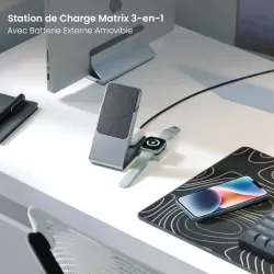 Station de Charge ALOGIC Matrix+ Flow 3-en-1