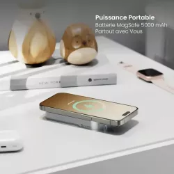 Chargeur Voiture MagSafe ALOGIC Matrix+ Qi 15W