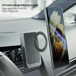 Chargeur Voiture MagSafe ALOGIC Matrix+ Qi 15W