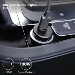 Chargeur Voiture MagSafe ALOGIC Matrix+ Qi 15W