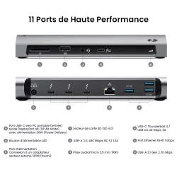Station d'Accueil ALOGIC Blaze Thunderbolt 4