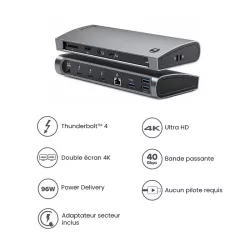 Station d'Accueil ALOGIC Blaze Thunderbolt 4