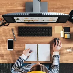 Souris Optique ALOGIC Apex 6400 Dpi | Rechargeable USB-C