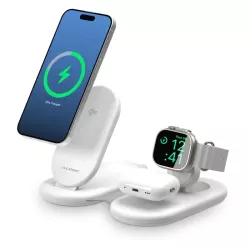 Chargeur Induction Pliable 3-en-1 ALOGIC PackAway Qi2