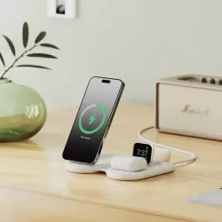 Chargeur Induction Pliable 3-en-1 ALOGIC PackAway Qi2