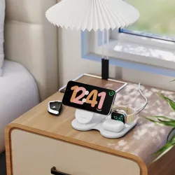 Chargeur Induction Pliable 3-en-1 ALOGIC PackAway Qi2