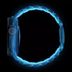 Apple Watch | Bracelet NOMAD Stratos Icy Blue Glow
