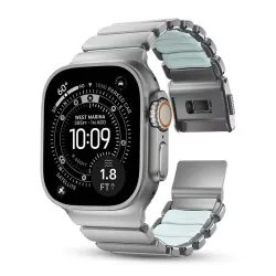 Apple Watch | Bracelet NOMAD Stratos Icy Blue Glow