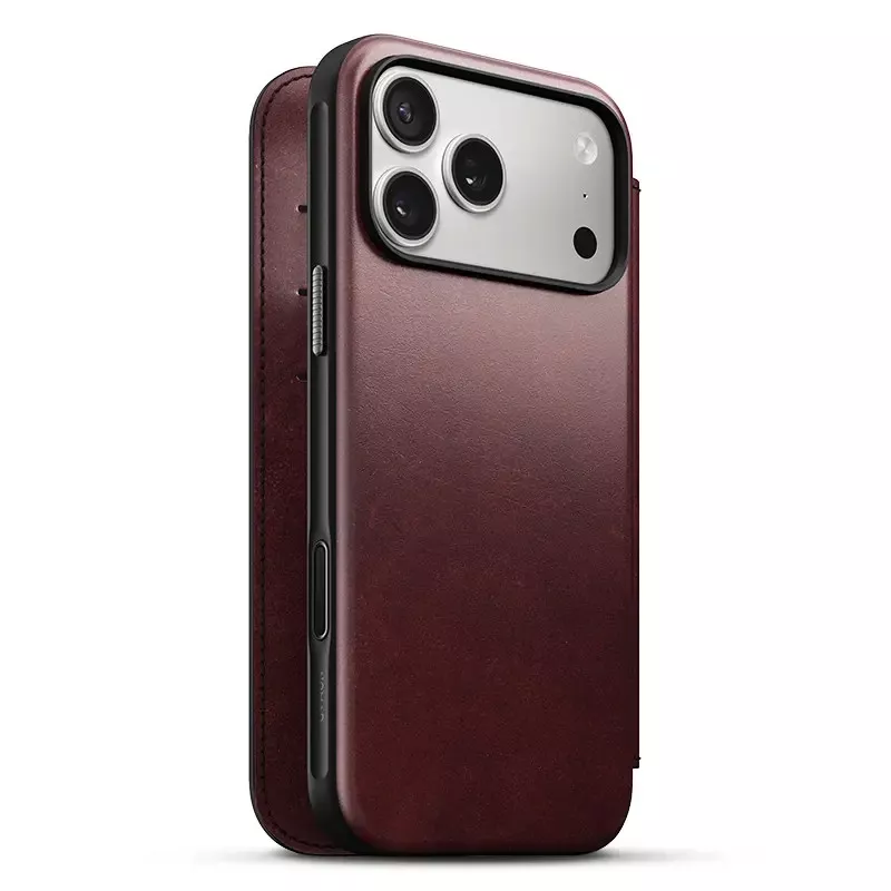 iPhone 17 Pro Max | Étui MagSafe NOMAD Modern Folio Horween