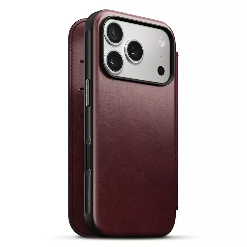 iPhone 17 Pro | Étui MagSafe NOMAD Modern Leather Folio Horween