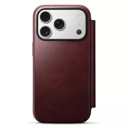 iPhone 17 Pro | Étui MagSafe NOMAD Modern Leather Folio Horween