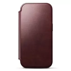 iPhone 17 Pro | Étui MagSafe NOMAD Modern Leather Folio Horween