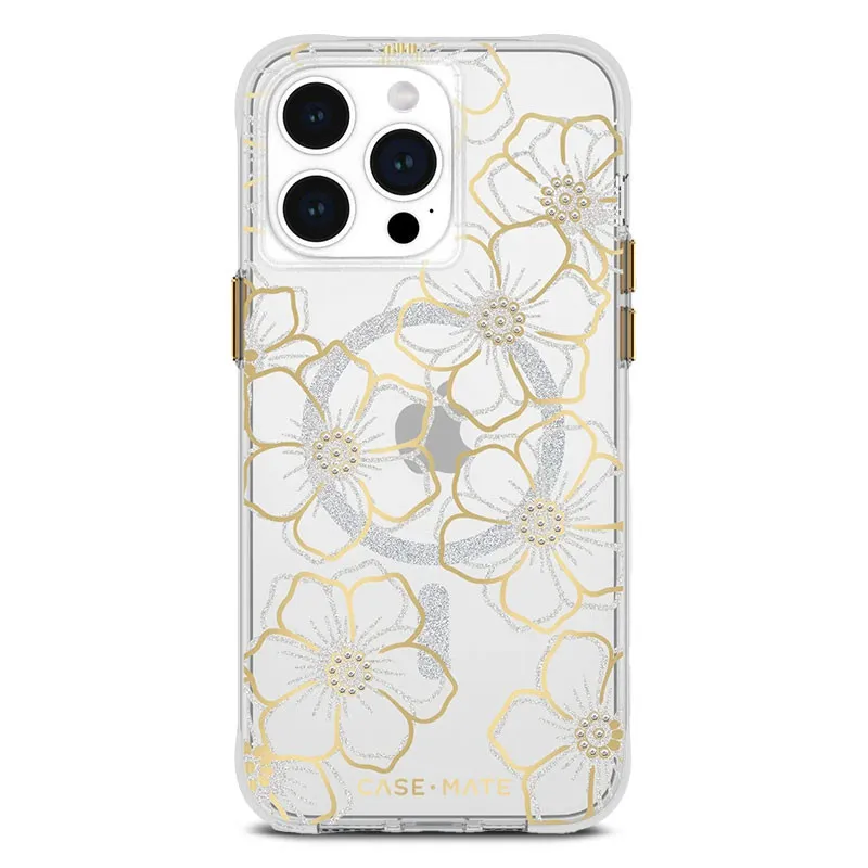 iPhone 15 Pro Max | Coque MagSafe CASE MATE Floral Gems