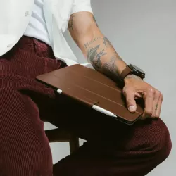 iPad Pro 13" (2024) | Étui Cuir NOMAD Modern Leather Folio