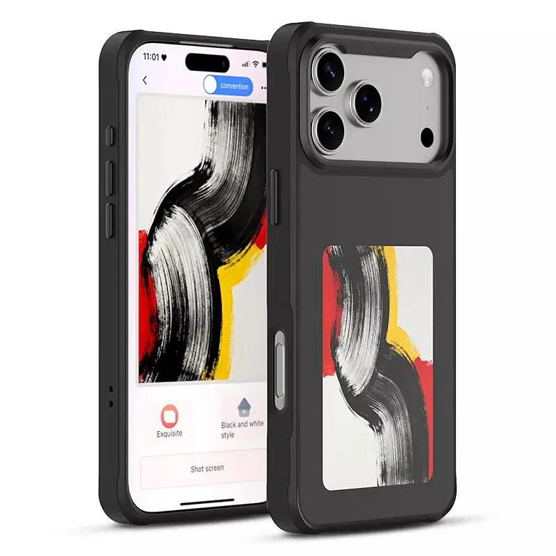 iPhone 17 Pro Max | Coque 4SMARTS à Écran E-Ink Personnalisable