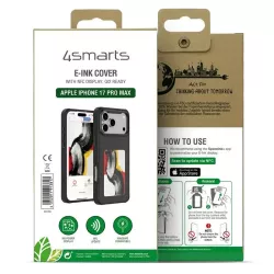 iPhone 17 Pro Max | Coque 4SMARTS à Écran E-Ink Personnalisable
