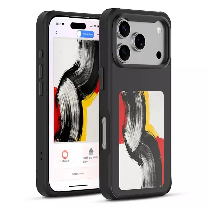 iPhone 17 Pro | Coque 4SMARTS à Écran E-Ink Personnalisable