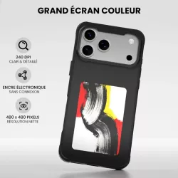 iPhone 17 Pro | Coque 4SMARTS à Écran E-Ink Personnalisable