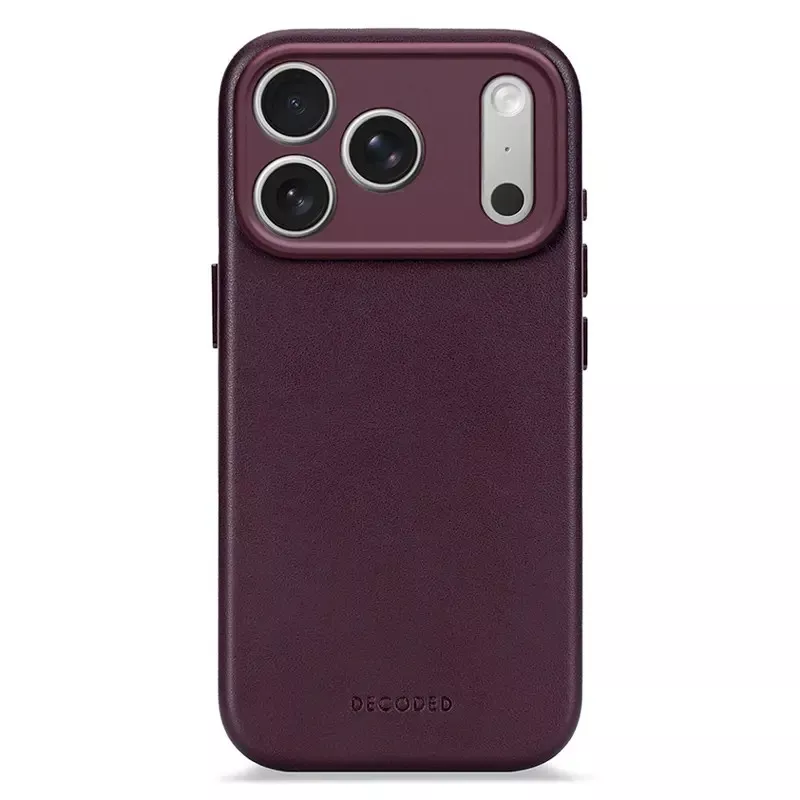 iPhone 17 Pro | Coque MagSafe DECODED Leather Case