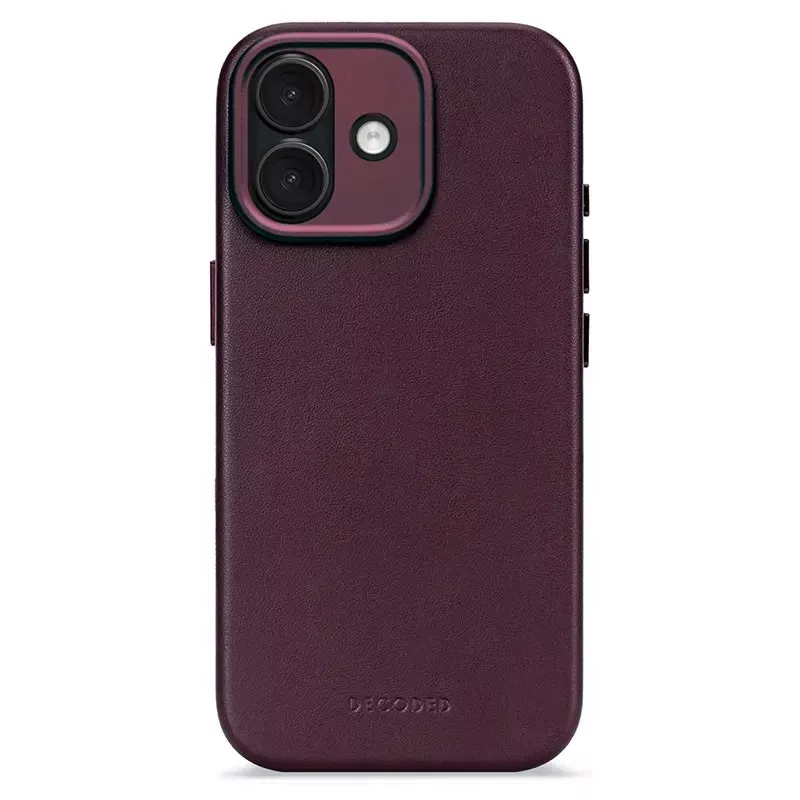 iPhone 17 | Coque MagSafe DECODED Leather Case