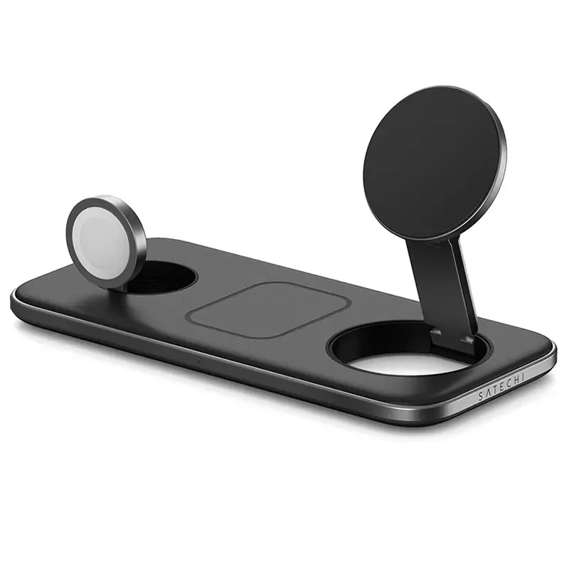 Station Induction SATECHI Qi2 Trio Wireless Charging Pad
