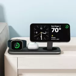 Station Induction SATECHI Qi2 Trio Wireless Charging Pad