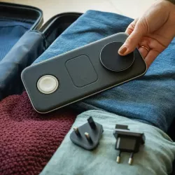 Station Induction SATECHI Qi2 Trio Wireless Charging Pad