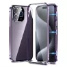 iPhone 15 Pro Max | Coque Intégrale Magnétique en Verre Trempé