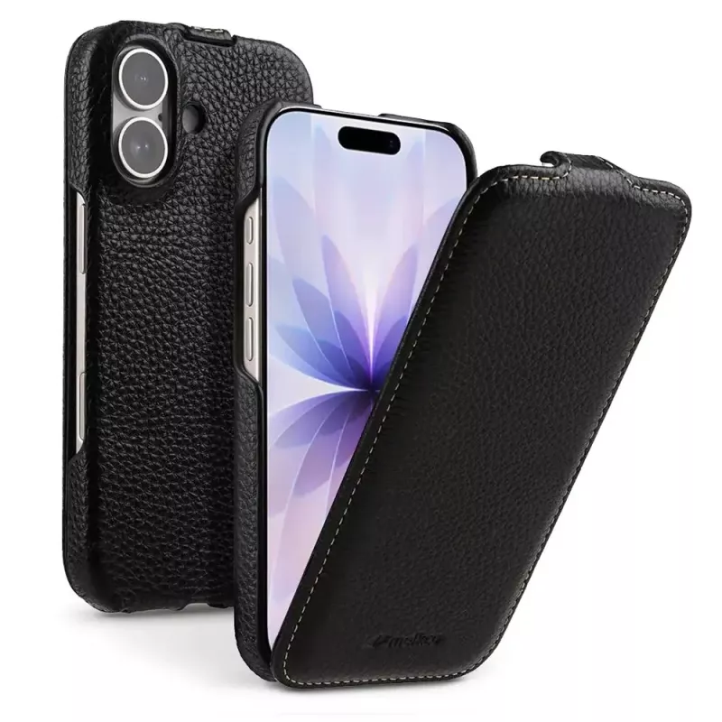 iPhone 17 | Étui Vertical MagSafe MELKCO Jacka Cuir