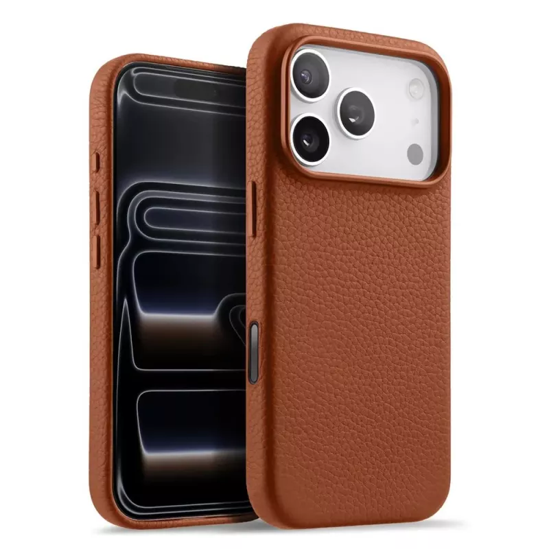 iPhone 17 Pro Max | Coque MagSafe MELKCO Regal en Cuir