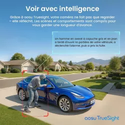 Pack 4 Caméras 4K AOSU SolarCam P1 Max + HomeBase 32GB