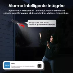 Pack 2 Caméras 4K AOSU SolarCam P1 SE + HomeBase 32GB