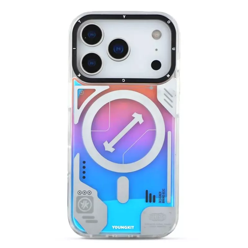 iPhone 17 Pro Max | Coque MagSafe YOUNGKIT Cyberpunk Luminous