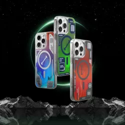 iPhone 17 Pro Max | Coque MagSafe YOUNGKIT Cyberpunk Luminous