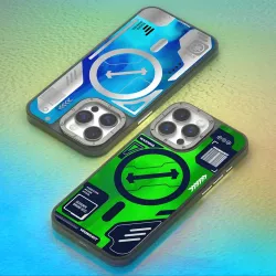 iPhone 17 Pro | Coque MagSafe YOUNGKIT Cyberpunk Luminous
