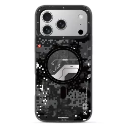 iPhone 17 Pro Max | Coque MagSafe YOUNGKIT Camouflage Circuit