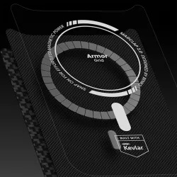iPhone 17 Pro Max | Coque MagSafe BENKS ArmorGrid Pro