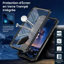 Galaxy S26 Ultra | Coque Intégrale R-JUST Armor X Pro Magnétique