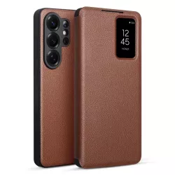 Galaxy S26 Ultra - Étui Portefeuille QIALINO Business en Cuir Véritabl