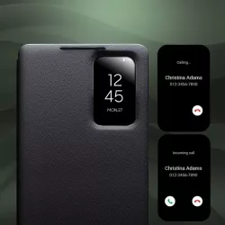 Galaxy S26 Ultra - Étui Portefeuille QIALINO Business en Cuir Véritabl