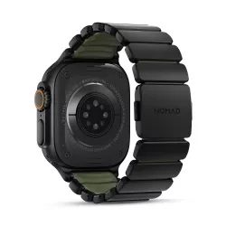Apple Watch | Bracelet NOMAD Stratos Titane & FKM Forest