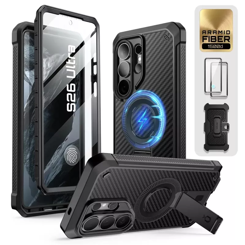 Galaxy S26 Ultra | Coque SUPCASE UB Pro Mag Aramide 2-Set