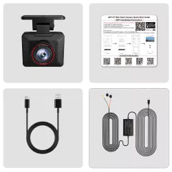 Caméra Dashcam WiFi AKEEYO P1 FHD Grand Angle 120°